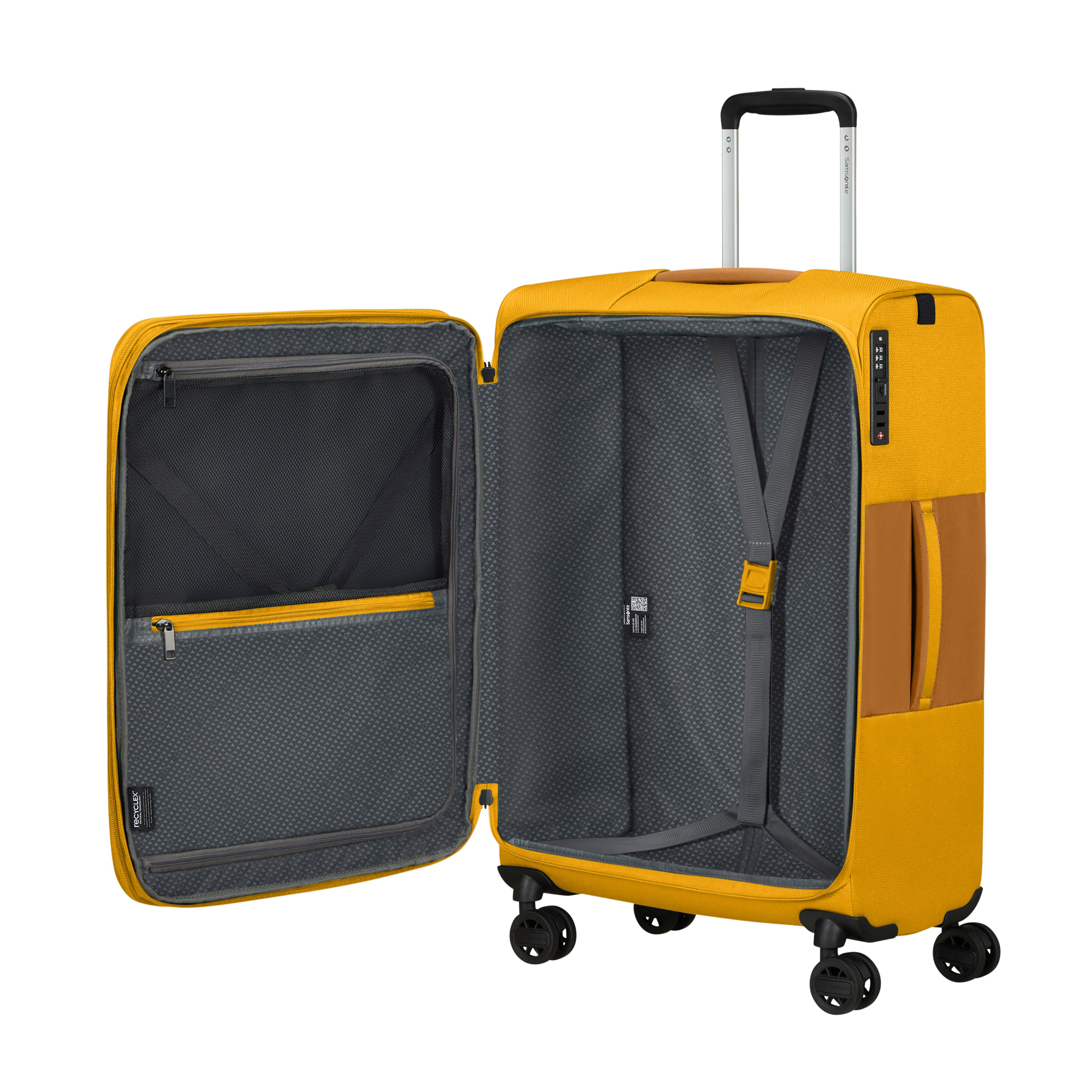 Samsonite yellow carry on new arrivals