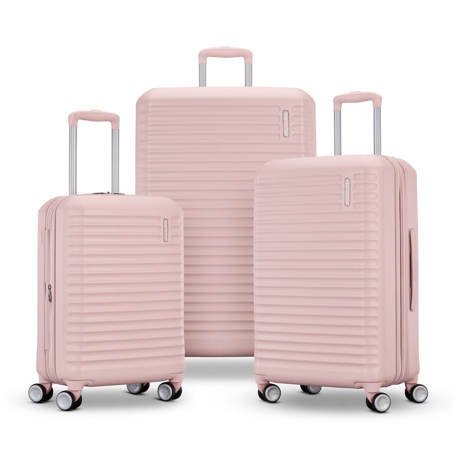 American Tourister Stratum 3.0 3 Piece Set (CO/M/L) in the color Pink Blush. image number 0