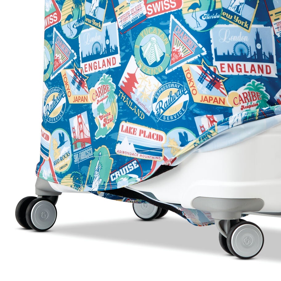 Samsonite Travel Accessories Printed Luggage Cover (X-Large) in the color City Print. image number 1