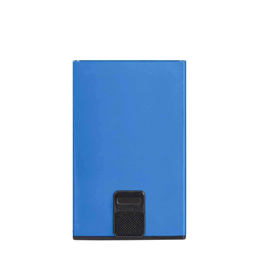 Samsonite Alu Fit Slide-Up Case in the color True Blue. image number 3