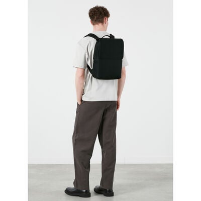 Lipault Lost In Berlin Square Backpack 2.0 in the color Black.