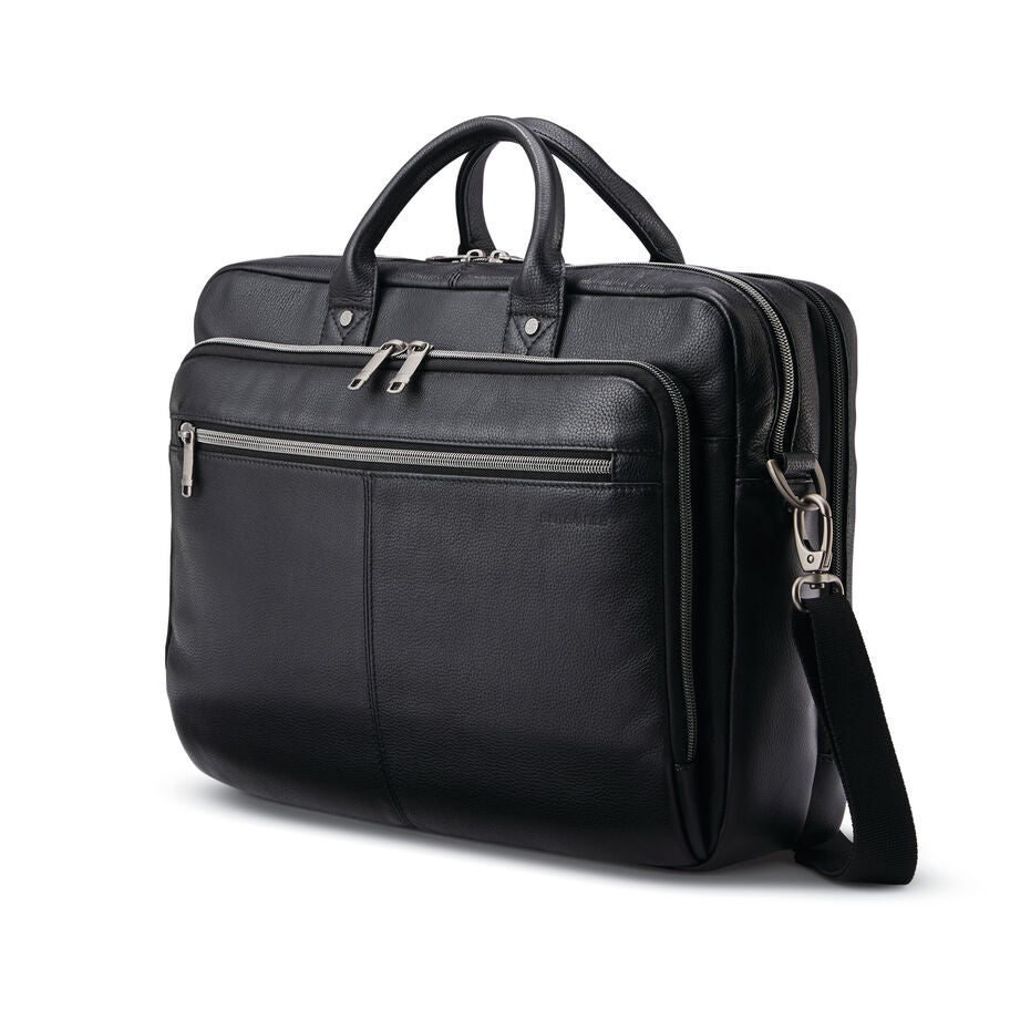 Samsonite Classic Cuir Ouverture par le haut in the color NOIR. image number 5