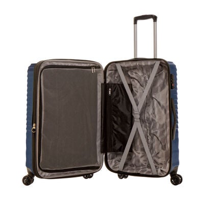 American Tourister Vector Spinner Large in the color Petrol Blue.