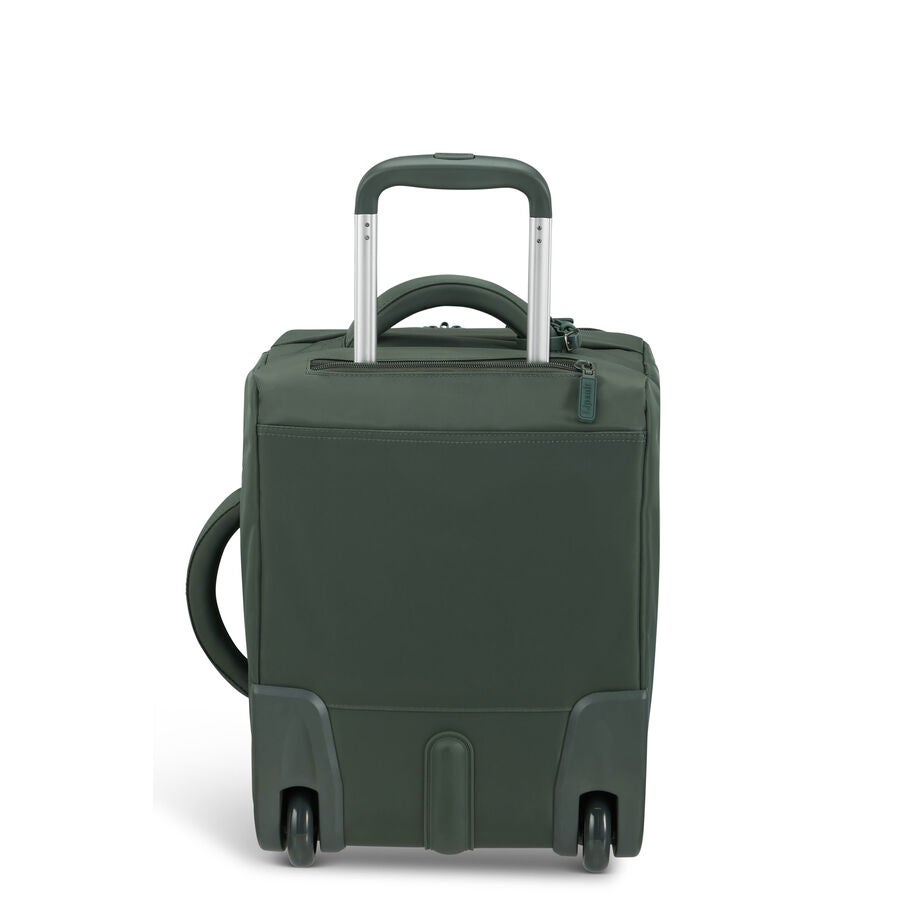 Lipault Foldable Plume Mini Cabin Upright, Khaki Green, Back Image image number 3