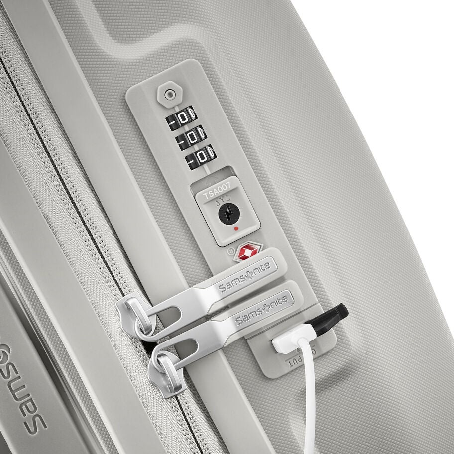 Samsonite Outline Pro Spinner Carry-On&trade; in the color Stone Grey. image number 6