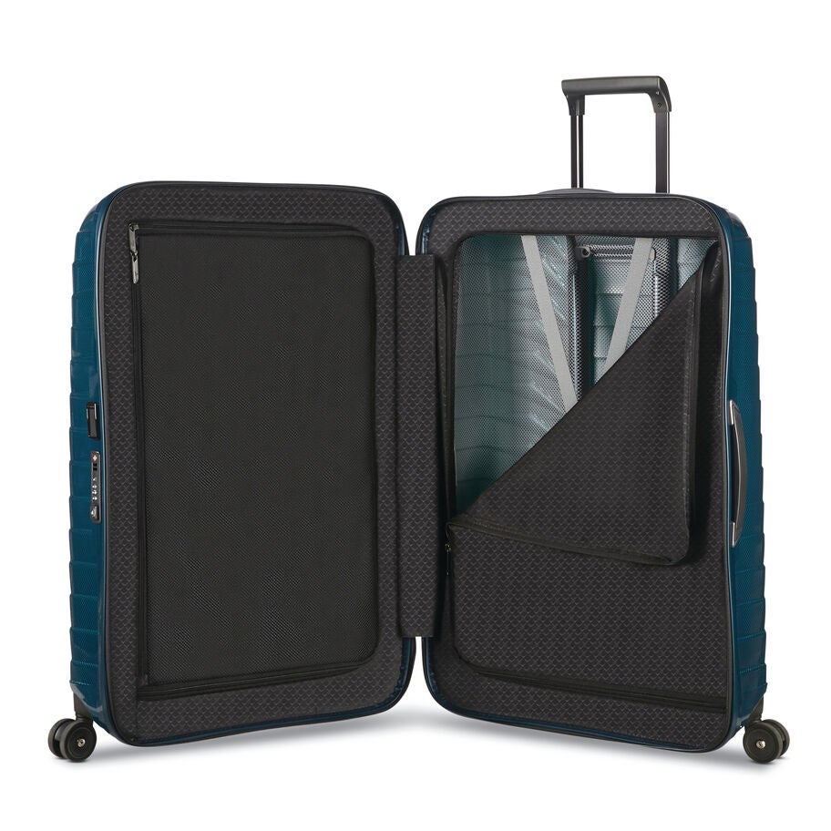 Samsonite Proxis valise grand &agrave; roues (28) in the color Bleu P&eacute;trol. image number 1