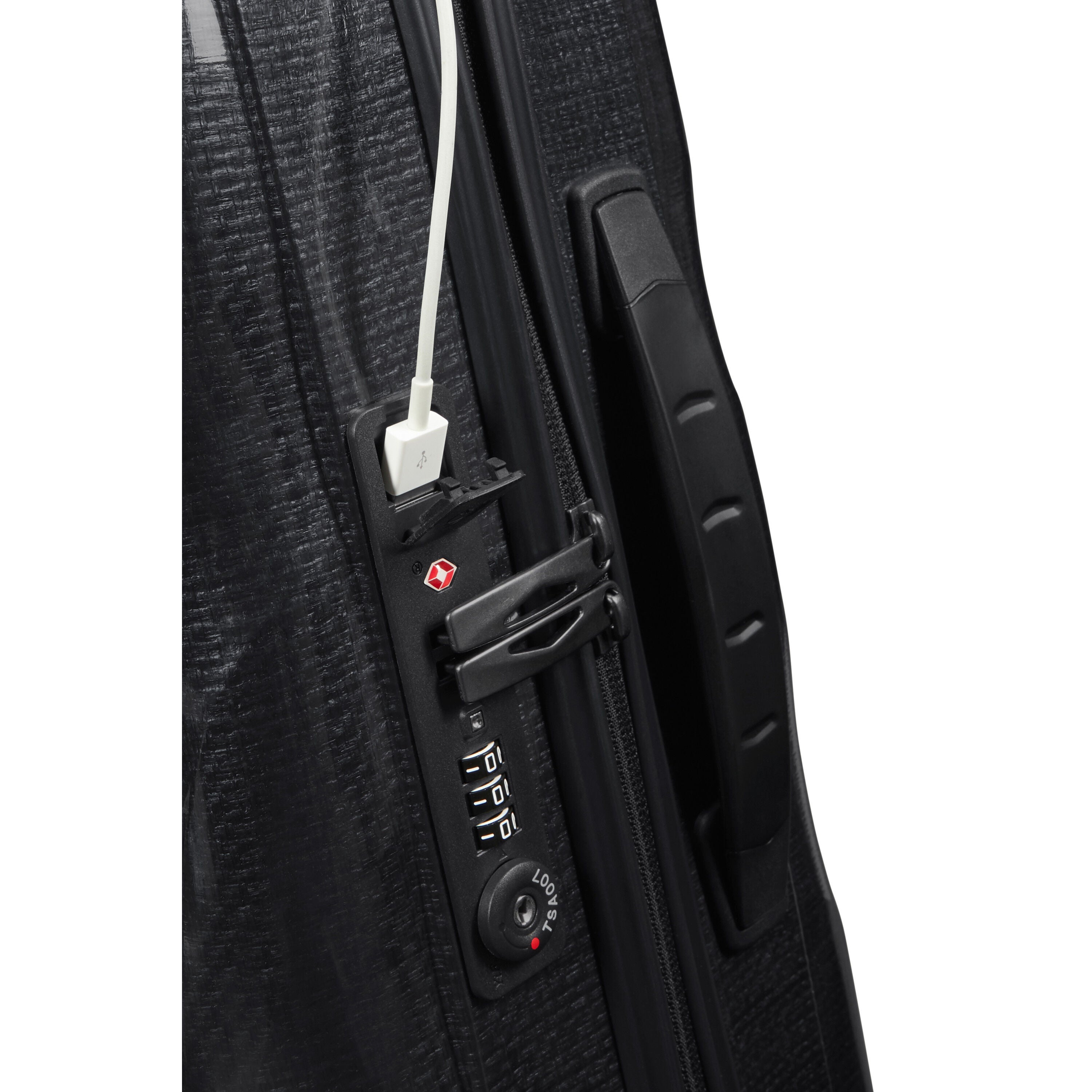 Samsonite luggage new arrivals with charger