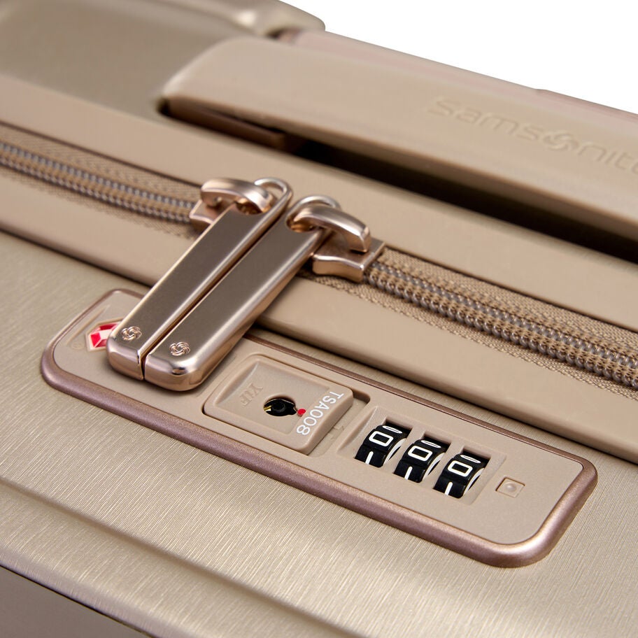 Samsonite Evoa Z Spinner Carry-On&trade; in the color Ivory Gold. image number 7