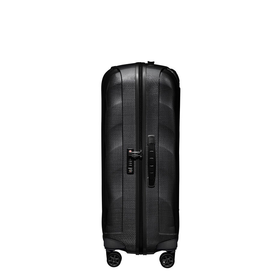 Side 1-View Image of Samsonite Black C-Lite Spinner Large Luggage  image number 2