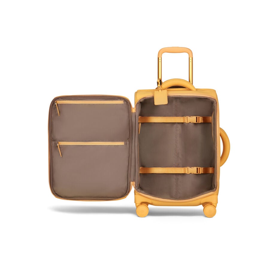 Lipault LOST IN BERLIN Valise Cabin 2.0 in the color &Eacute;clat de mangue. image number 2