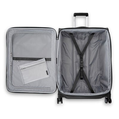 Samsonite UpLIFT Softside Spinner Medium in the color Black.