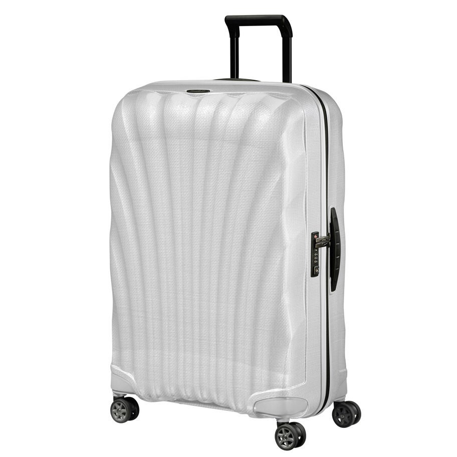 Samsonite C-Lite valise grand &agrave; roues (28) in the color Blanc Cass&eacute;. image number 0