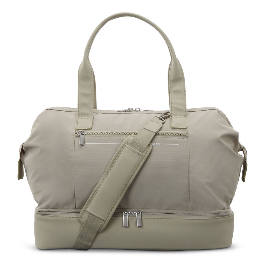 Samsonite Companion Bags Weekender in the color Limestone Grey. image number 1