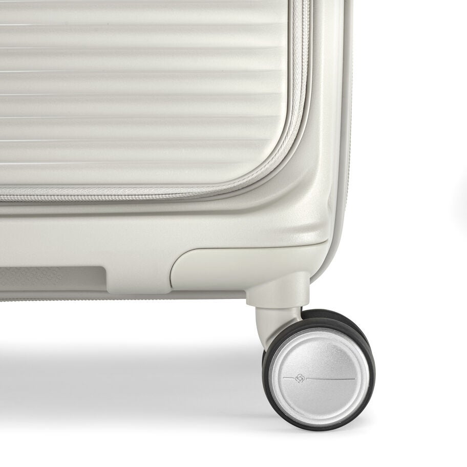 Samsonite Paralux Rigide Valise Moyen &agrave; Roues in the color Gris Pierre. image number 8
