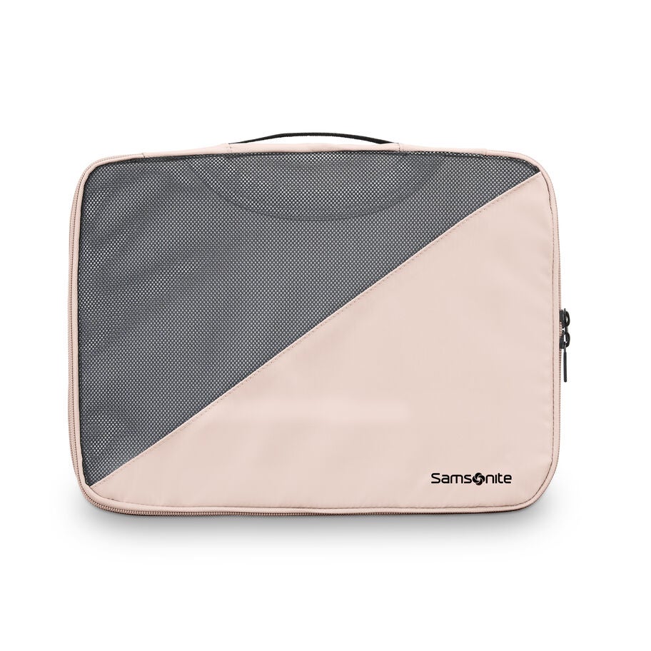 Samsonite Accessoires de voyage - Cube d'emballage de compression 3 pi&egrave;ces in the color Rose Poudr&eacute;. image number 5