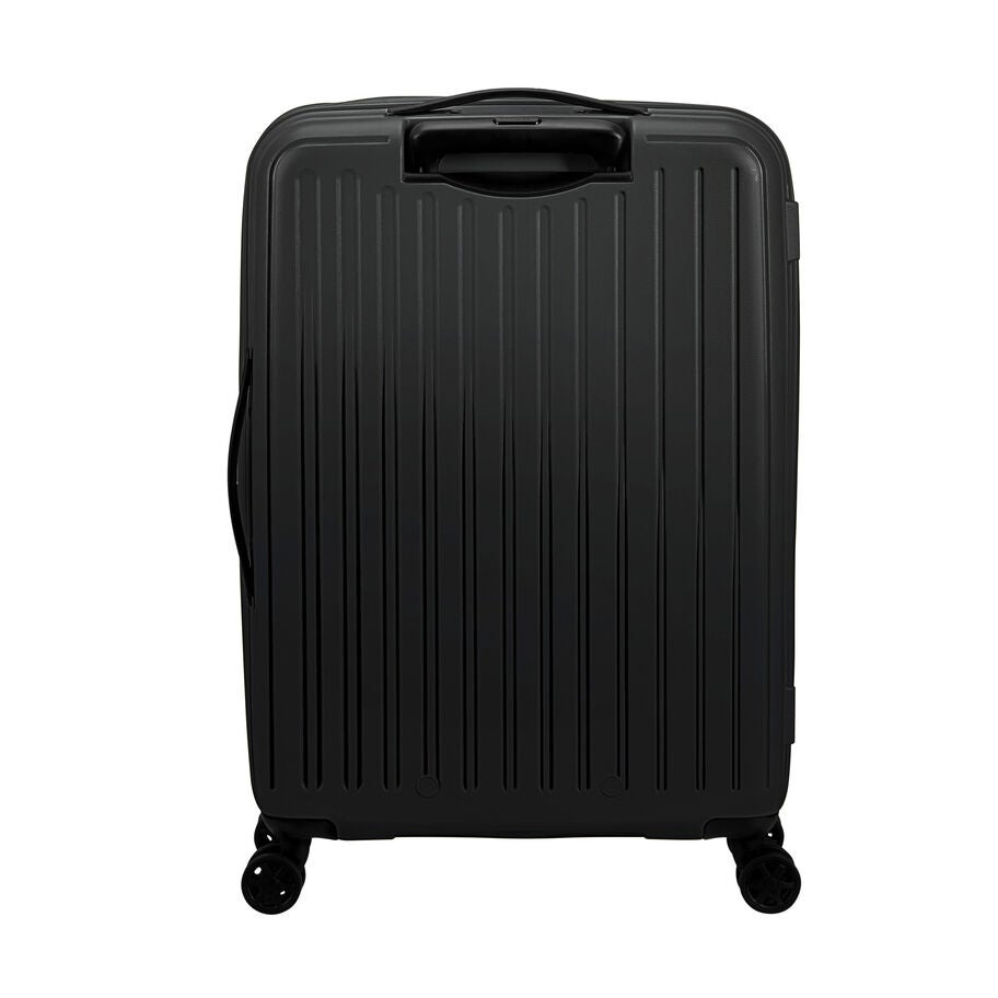 American Tourister Rejoy Spinner Medium in the color True Black. image number 2