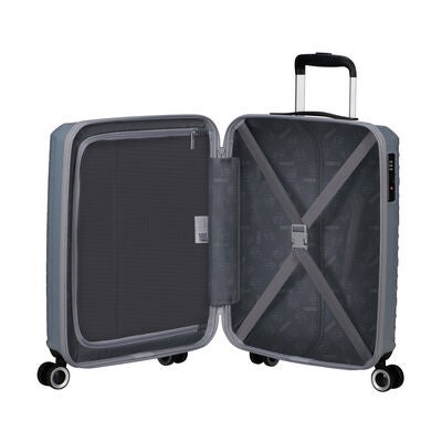 American Tourister Surftime Spinner Carry-On&trade; in the color Silver.