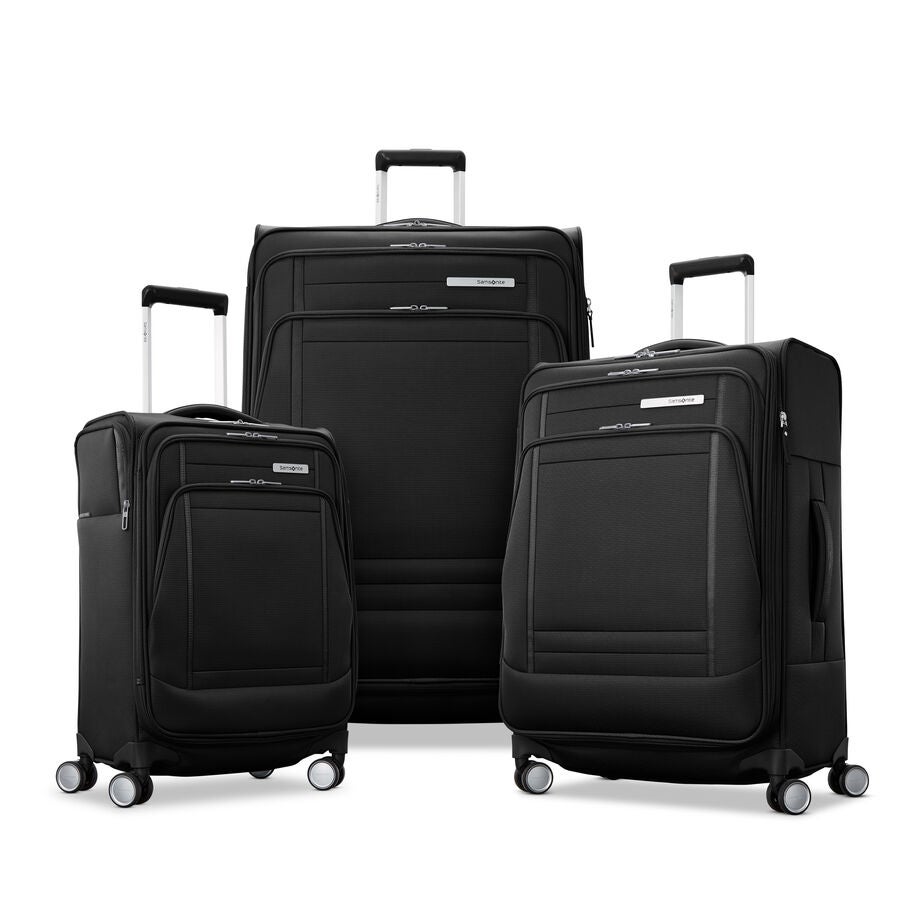 Samsonite Uplift Softside Spinner 3 Piece Set (CO/M/L) in the color Black. image number 0