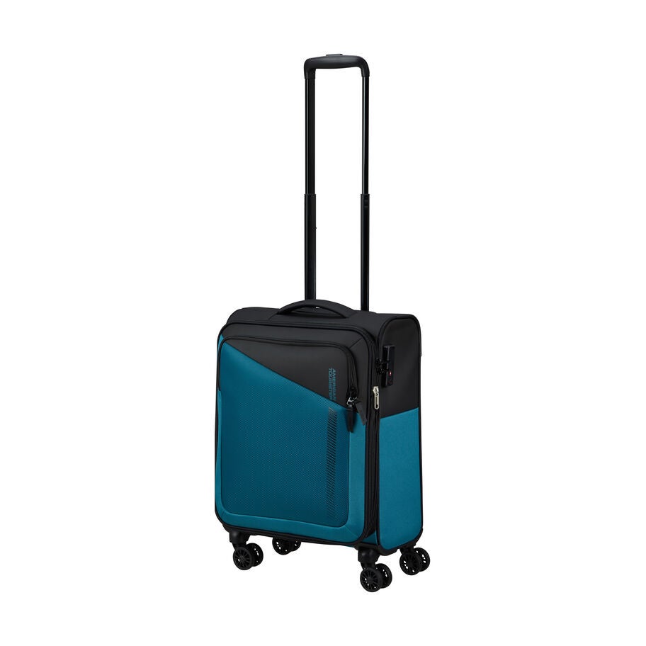American Tourister Daring Dash Spinner Carry-On&trade; in the color Black/Blue. image number 11