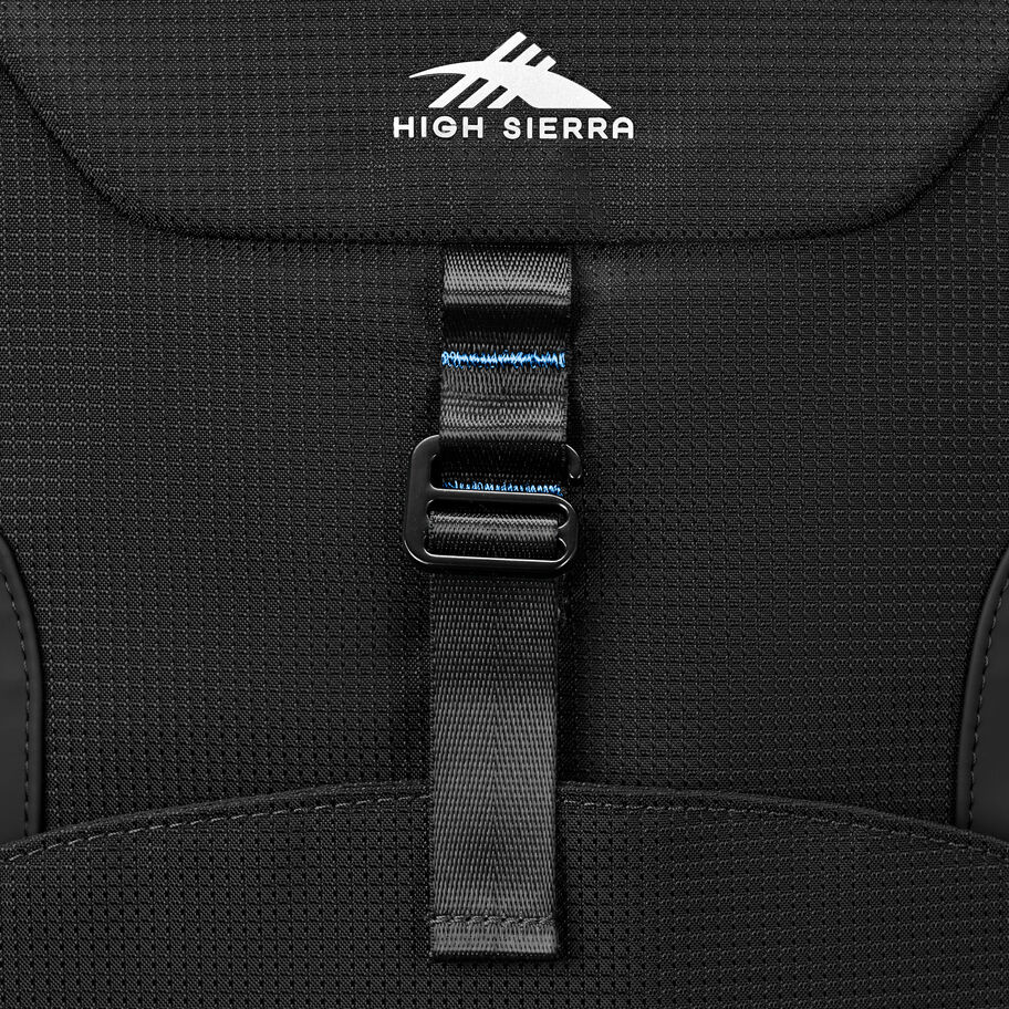 High Sierra Hi-Life 3-in-1 Convertible Backpack in the color Black/Blue. image number 6