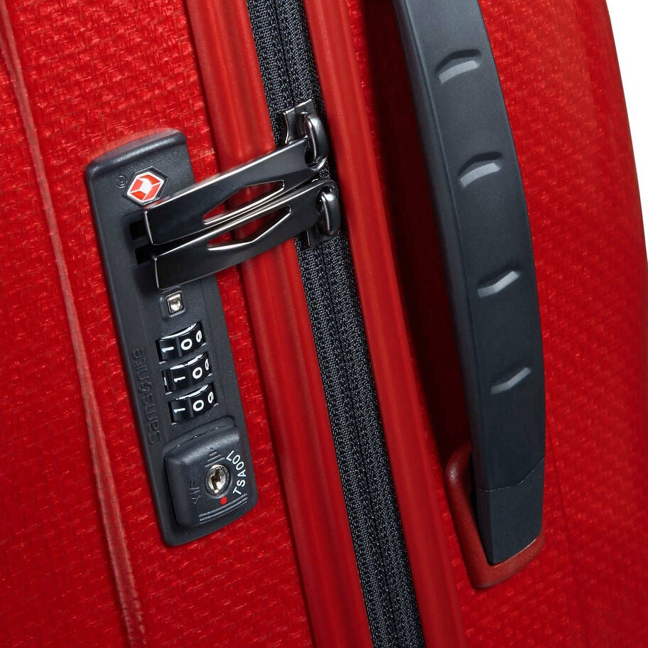 Samsonite C-Lite valise grand &agrave; roues (30) in the color Rouge Chili. image number 5