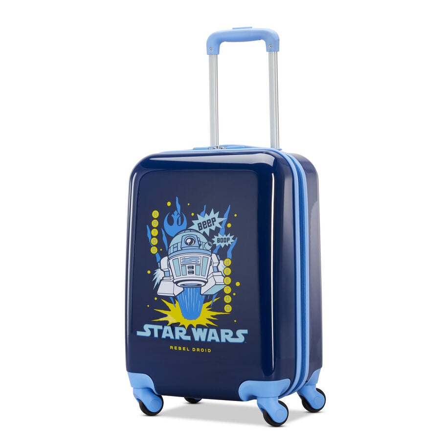 American Tourister Licensed Kids Hardside 18" Spinner in the color Star Wars R2D2. image number 0