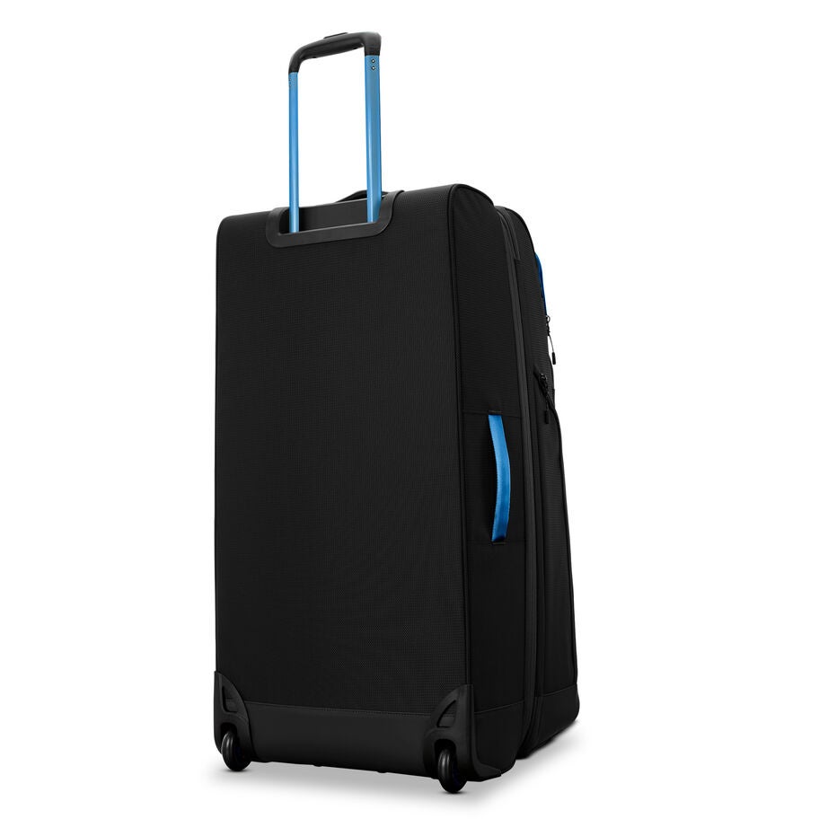 High Sierra Hi-Life Wheeled Duffle (32") in the color Black/Blue. image number 4