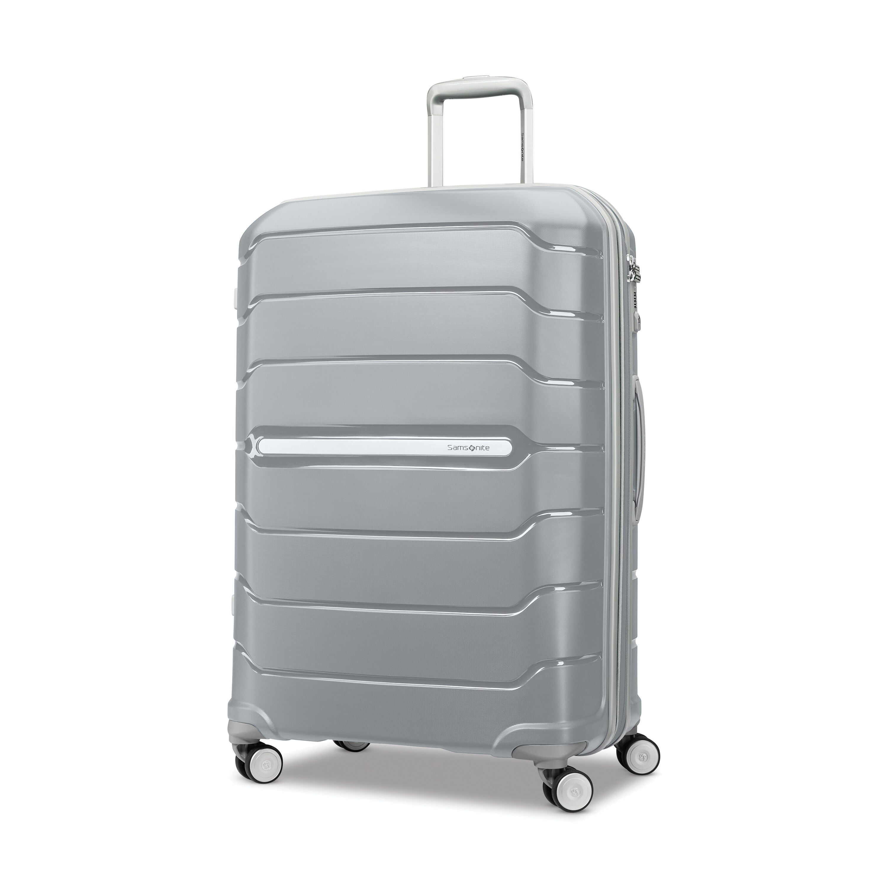 Samsonite freeform 21 spinner silver top