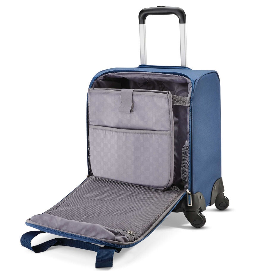 Samsonite Spinner Underseater w/ USB Port in the color Ocean. image number 1