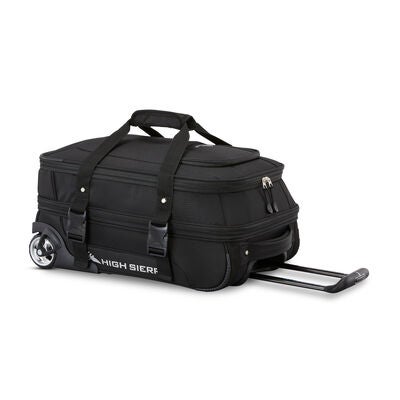 High Sierra Pendall Carry-On Wheeled Duffle in the color Black.
