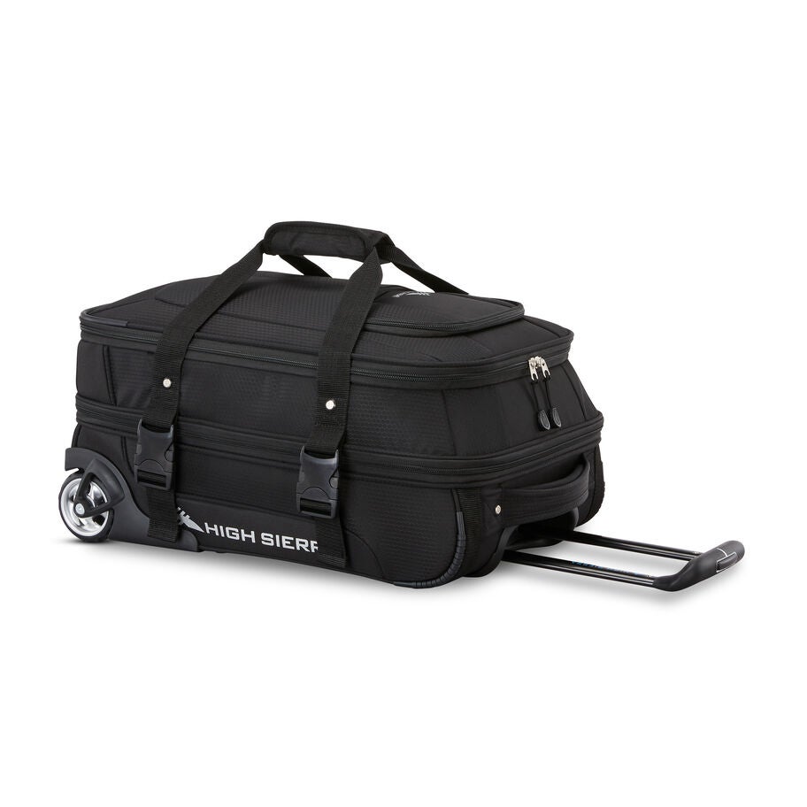 High Sierra Pendall Carry-On Wheeled Duffle in the color Black. image number 1
