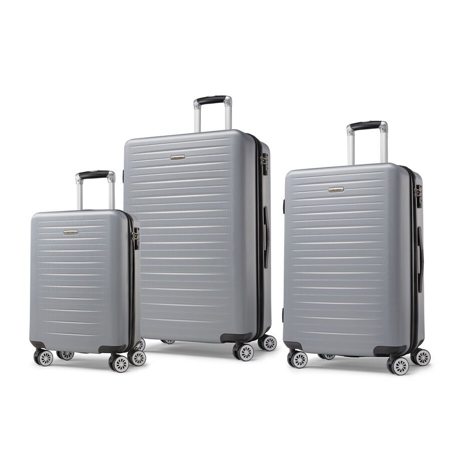 Samsonite Phoenix DLX Spinner 3 Piece Set (CO/M/L) in the color Silver. image number 0