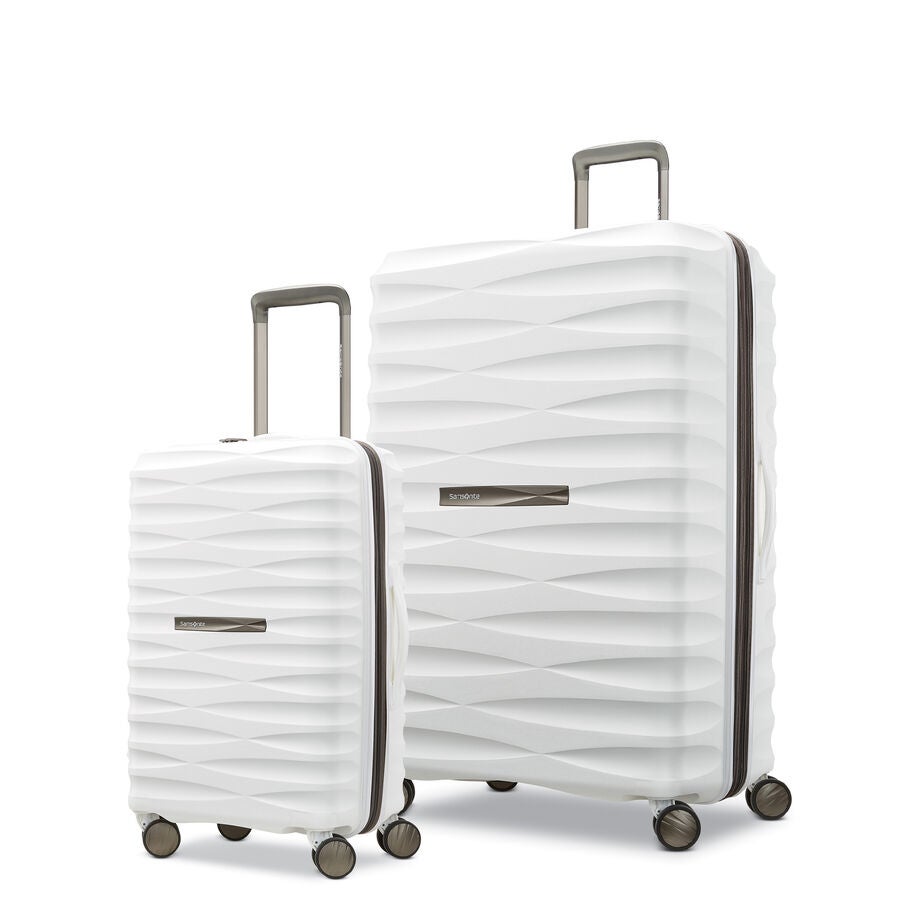 Samsonite Voltage DLX 2 Piece Set in the color White. image number 0