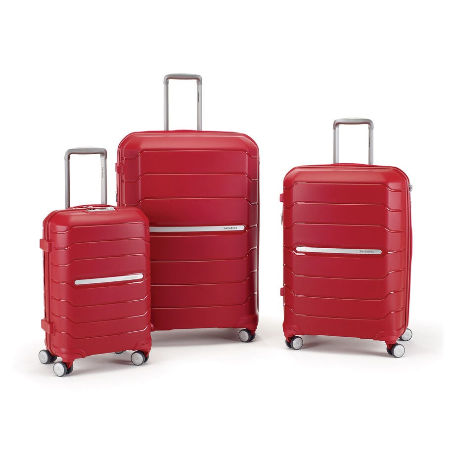 Samsonite Freeform&trade; 3 Piece Set (CO/M/L) in the color Red. image number 0
