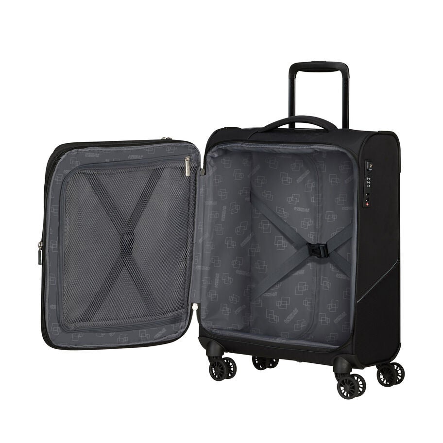 American Tourister SummerRide Spinner Carry-On&trade; in the color Black. image number 1