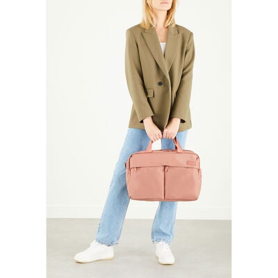 Lipault City Plume Sac 24 Heures in the color Bois de Rose.