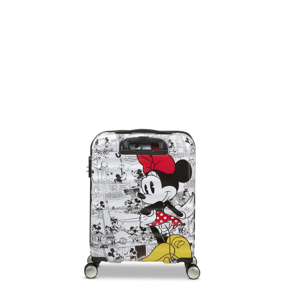 American Tourister Disney Wavebreaker Spinner Carry-On&trade; in the color Minnie Comics White. image number 6