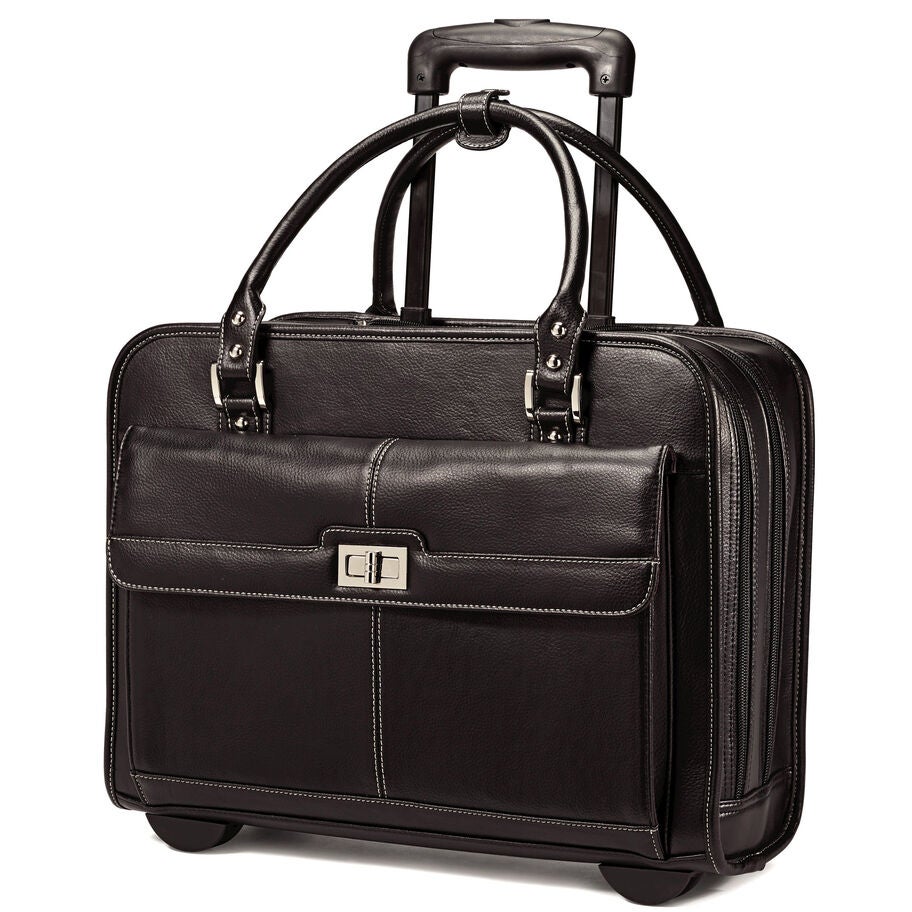 Samsonite Bureau d'affaires mobile &agrave; roulettes pour femmes in the color NOIR. image number 0
