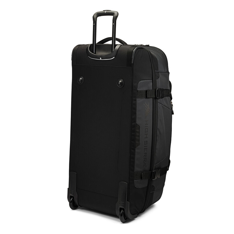 High Sierra Fairlead 34" Drop Bottom Duffle in the color Mercury/Black. image number 6