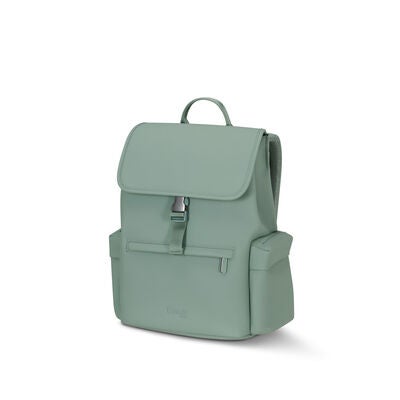 Lipault LOST IN BERLIN Mini Cargo Backpack in the color Yoga Green.