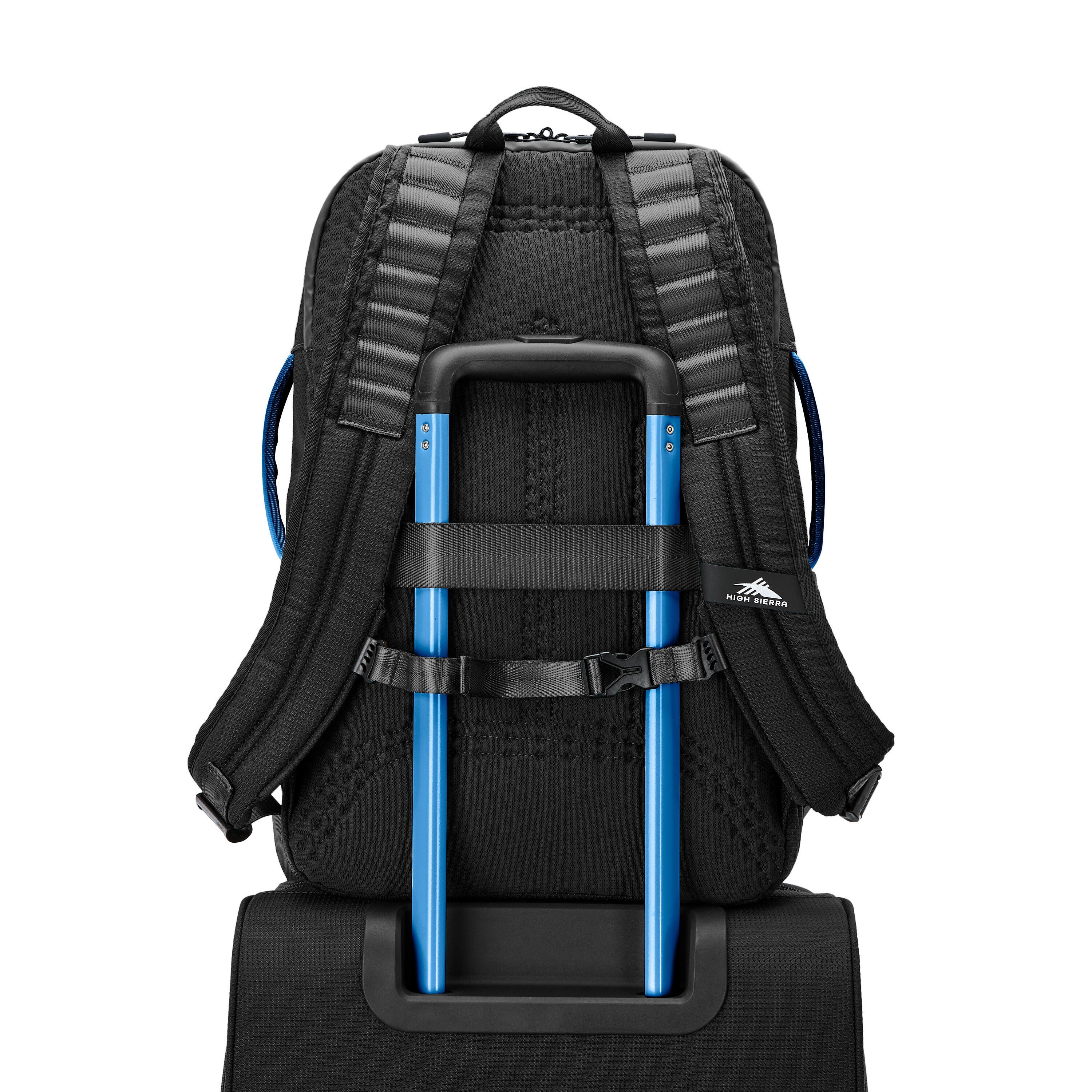 Life Is Good High Sierra Collaboration Gray Backpack with Blue Accents Good Backpacks - Best Buy main image 2