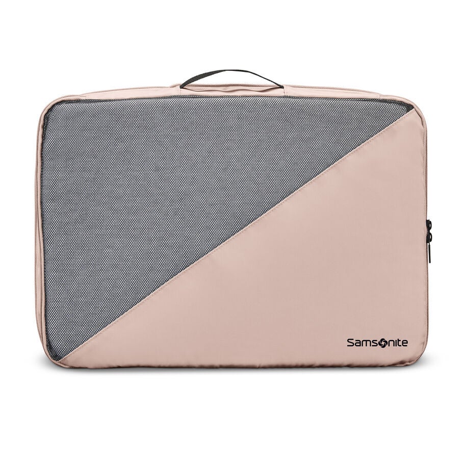 Samsonite Accessoires de voyage - Cube d'emballage de compression 3 pi&egrave;ces in the color Rose Poudr&eacute;. image number 4