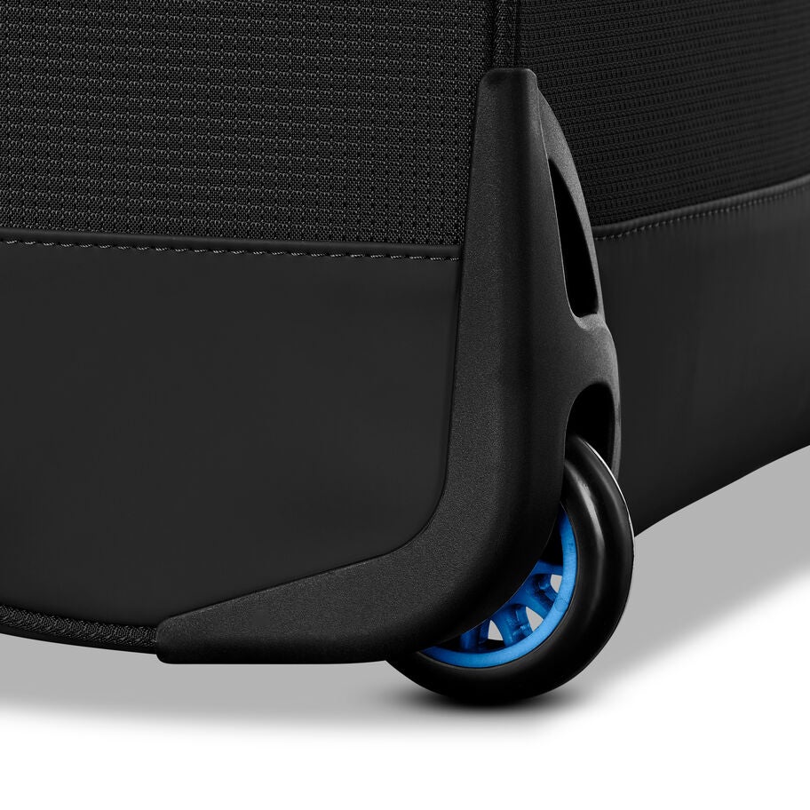High Sierra Hi-Life Wheeled Duffle (22") in the color Black/Blue. image number 8