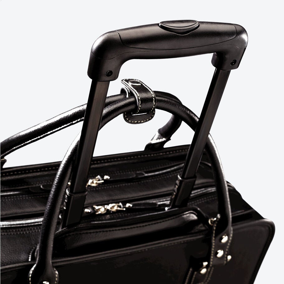 Samsonite Bureau d'affaires mobile &agrave; roulettes pour femmes in the color NOIR. image number 3