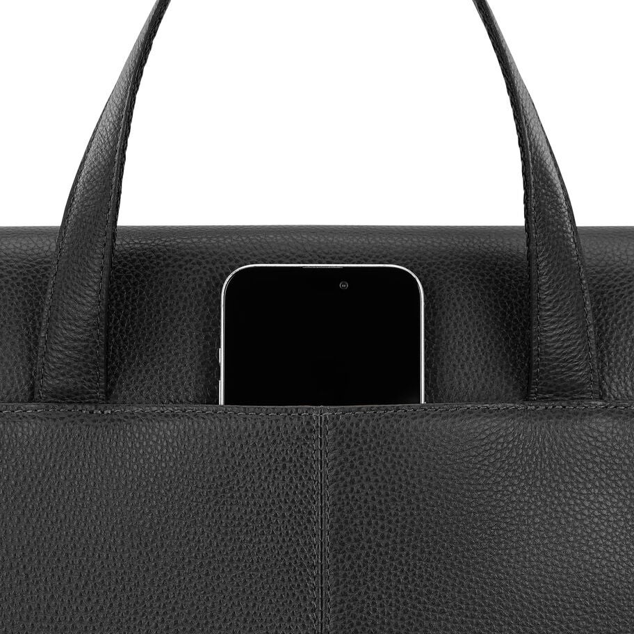 Samsonite Mobile Solution 2 Cuir Mallette convertible in the color NOIR. image number 3
