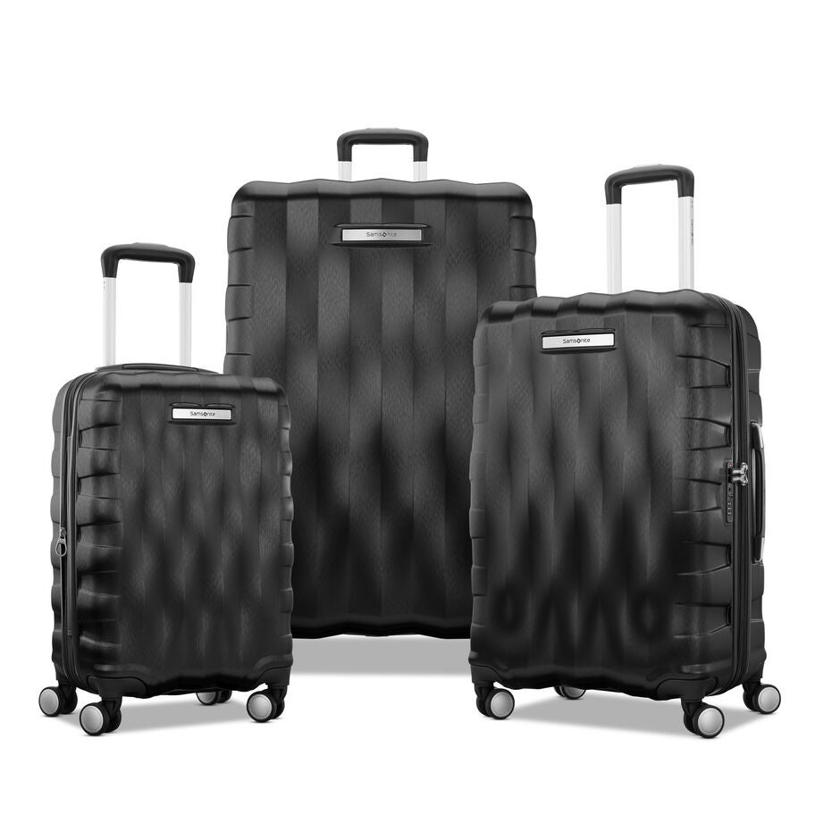 Samsonite Ziplite 6 3-Piece Set (CO/M/L) in the color Black. image number 0