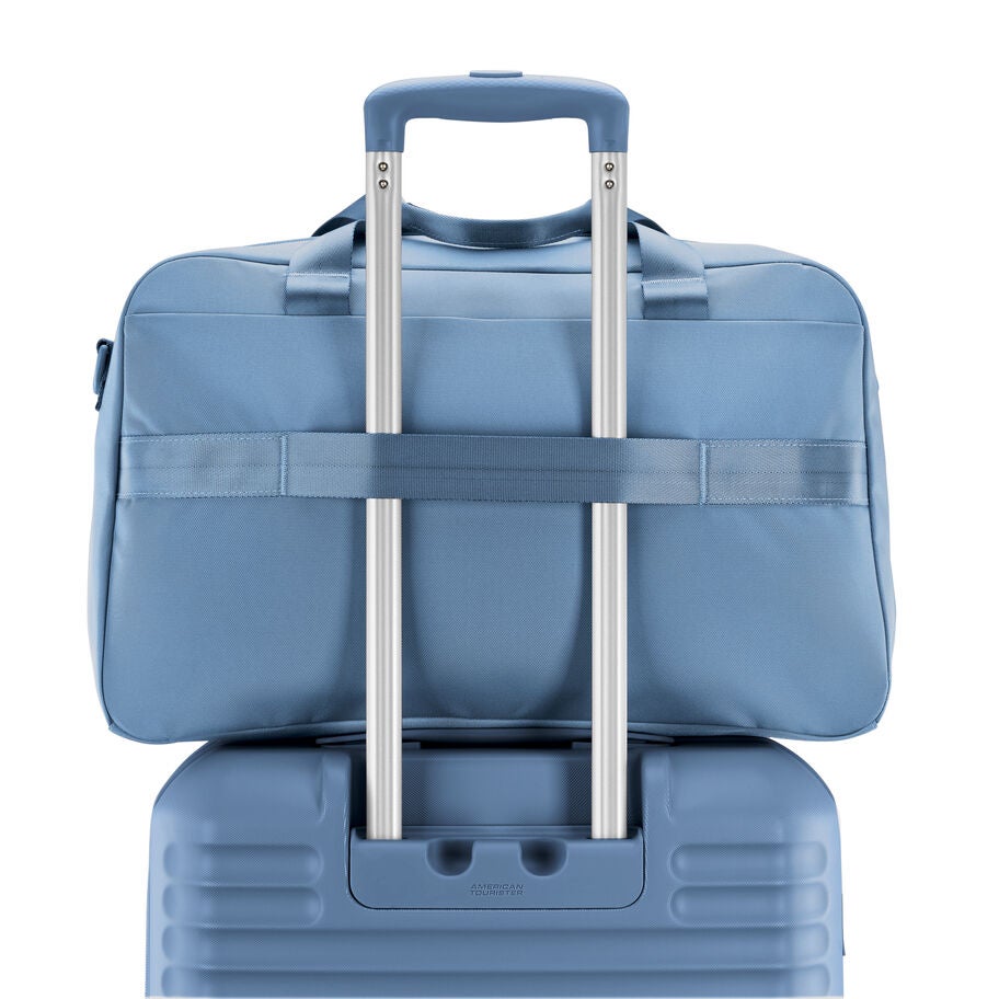 American Tourister Stratum 3.0 Convertible Weekender in the color Elemental Blue. image number 5