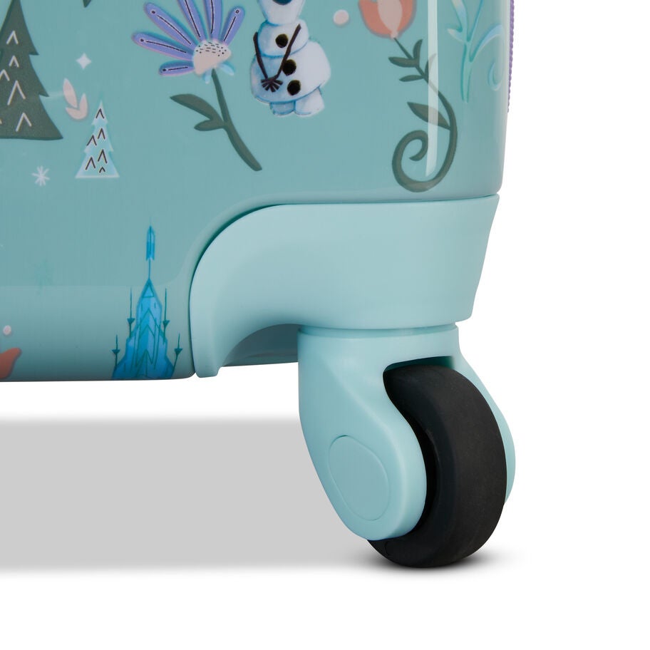 American Tourister Licensed Kids Hardside 18" Spinner in the color Frozen. image number 4