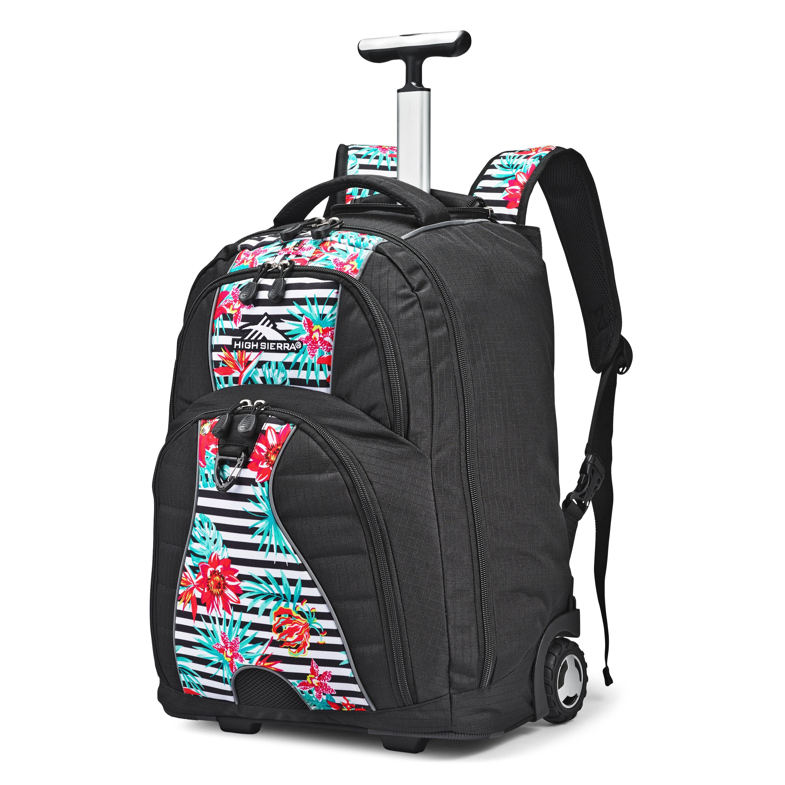 High sierra freewheel wheeled laptop backpack clearance