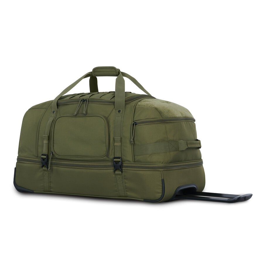 High Sierra Pathsetter 28" Wheeled Duffle in the color Moss. image number 5